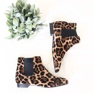 J. Crew NEW Collection Calf Hair Chelsea Boots